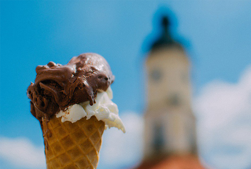 helado chocolate sano