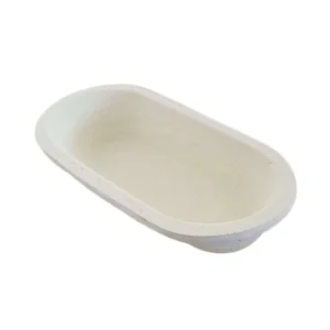 Banneton de pulpa de madera alargado